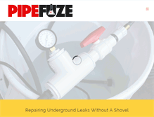 Tablet Screenshot of pipefuze.com